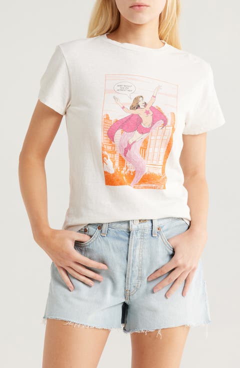 Classic Superhero Graphic T-Shirt