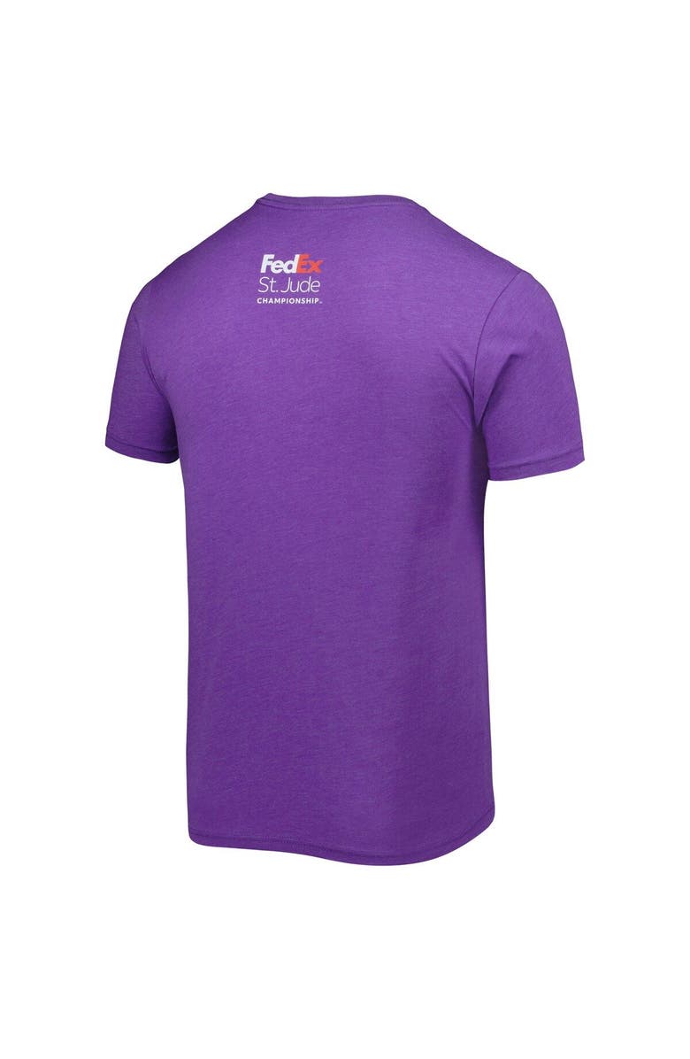 IMPERIAL Men's Imperial Purple FedEx St. Jude Championship T-Shirt, Alternate, color, Purple