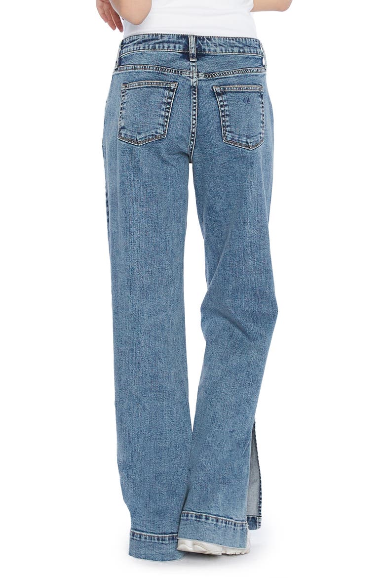 Relaxed Straight Leg Jeans, Alternate, color, JACK BLUE
