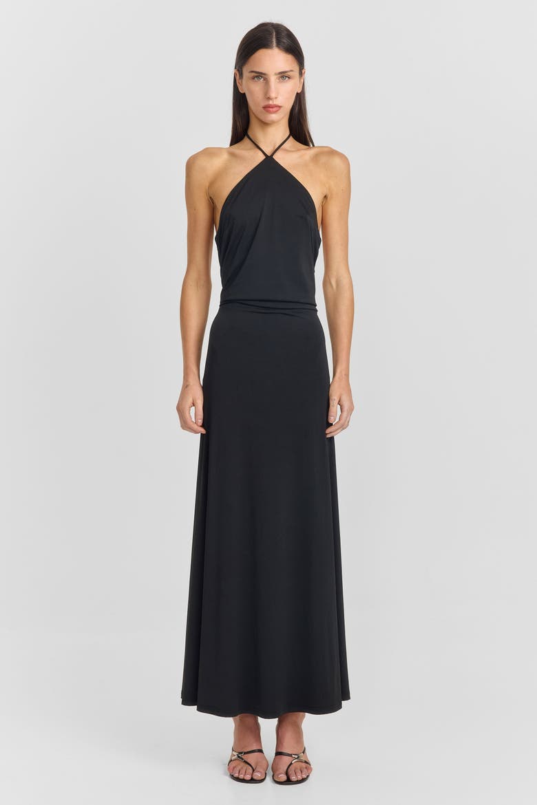 Giselle Maxi Dress, Alternate, color, Black