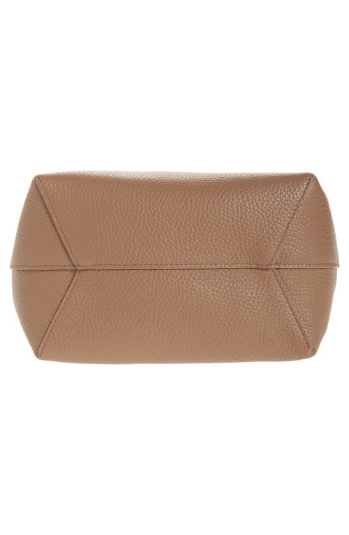 Mansur Gavriel Mini Everyday Cabas Leather Tote In Biscotto