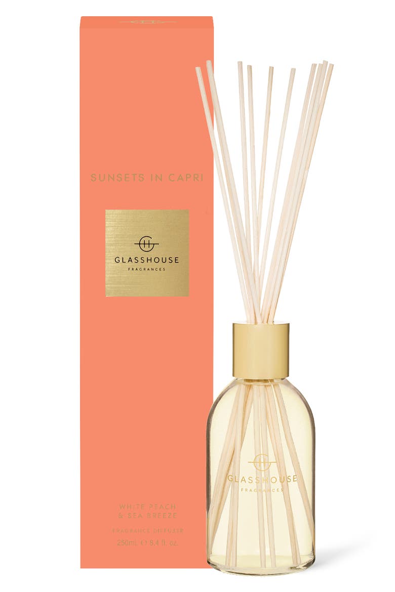 Sunsets in Capri Reed Diffuser, Main, color, SUNSETS IN CAPRI