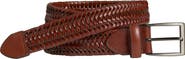 Johnston & Murphy Braided Leather Belt