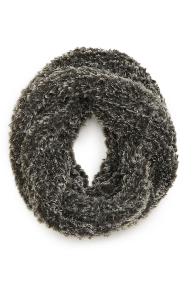 BP. Faux Fur Infinity Scarf, Alternate, color,