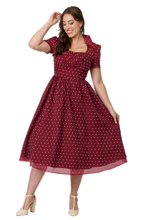 1950s Libby Swing Dress