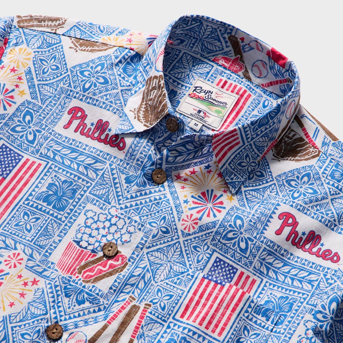 Reyn Spooner Men's Reyn Spooner Blue Philadelphia Phillies Americana ...