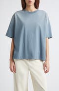 Golden Goose Distressed & Faded Boxy Cotton T-Shirt
