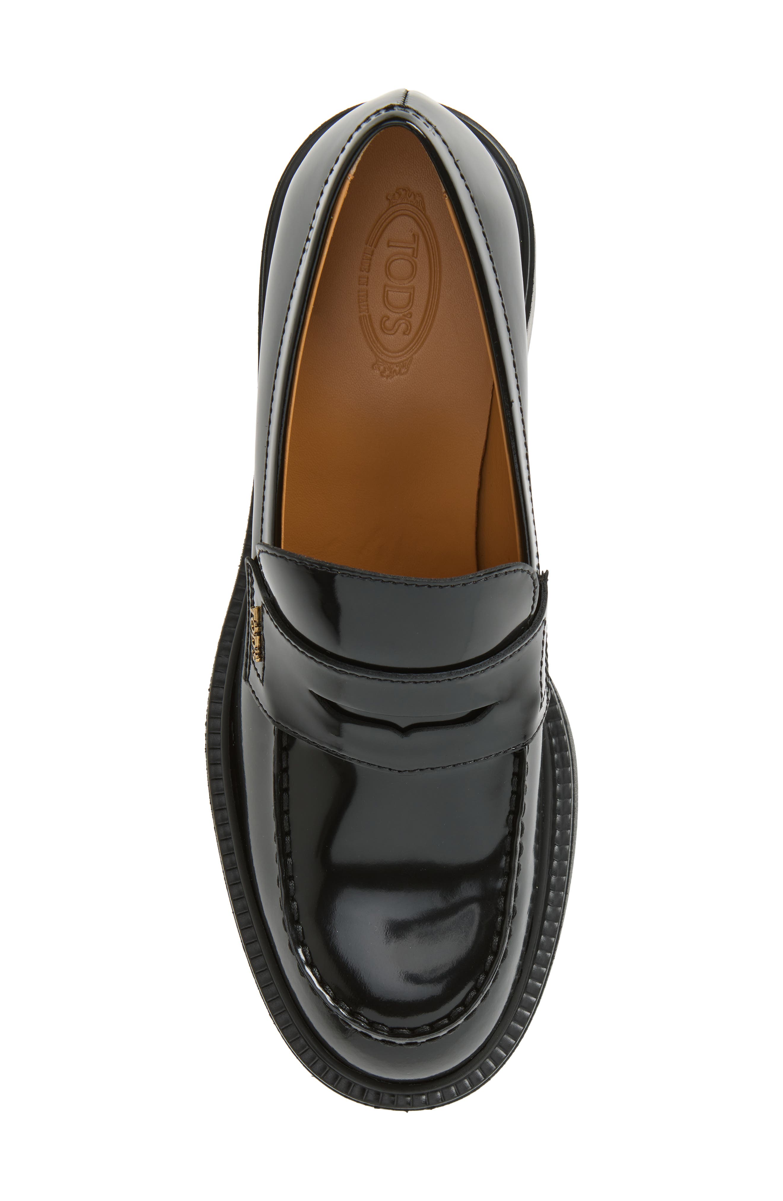 Penny Loafer Pump, Alternate, color, NERO