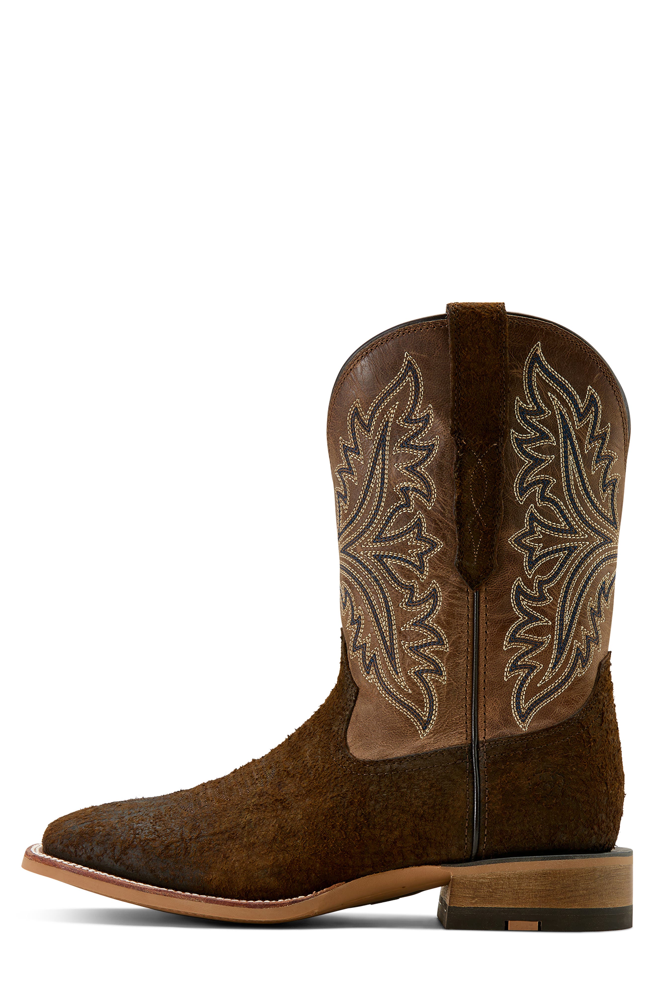 Ariat Walker Cowboy Boot, Alternate, color, Best Bronze Roughout/ Conquest