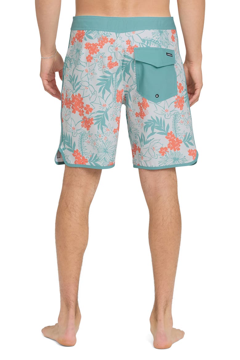 Jetty Bloom 19 Board Shorts, Alternate, color, SILVER BIRCH