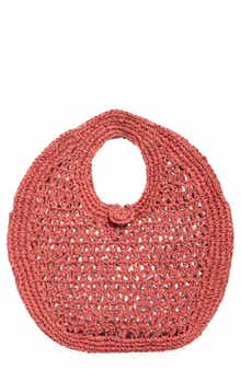 Round Cutout Handle Bag