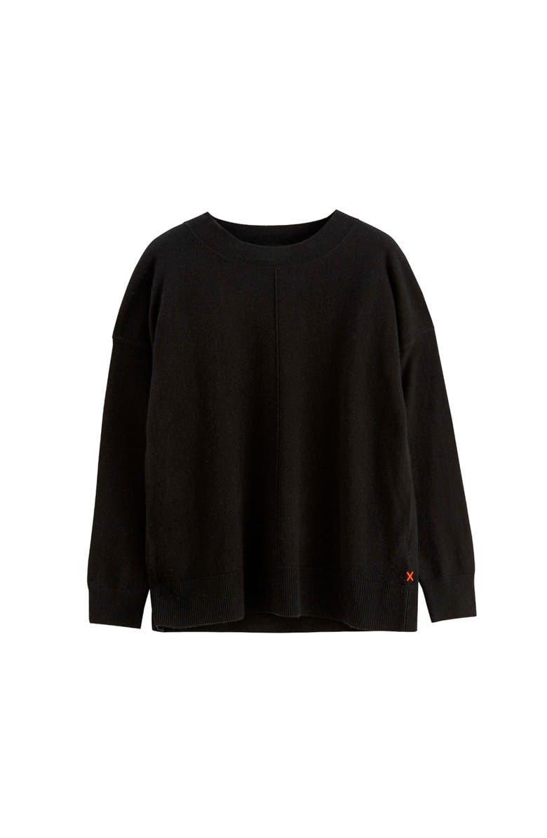 Chinti & Parker Wool & Cashmere Slouchy Sweater, Alternate, color, Black