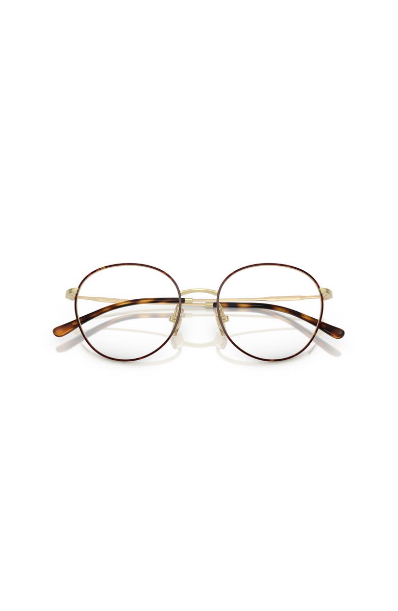 Vogue Eyewear 51mm Phantos optical glasses, Alternate, color, Tortoise