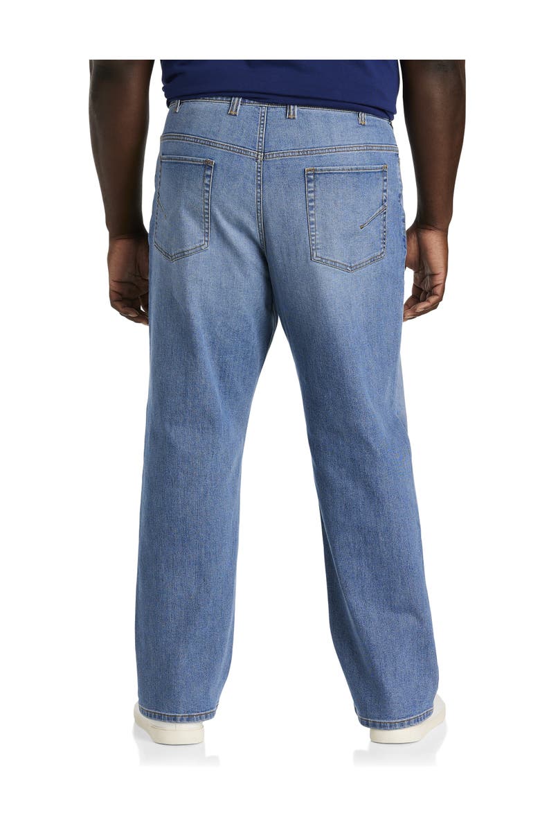 True Nation by DXL Big & Tall Loose Fit Jeans, Alternate, color, Cloud Blue