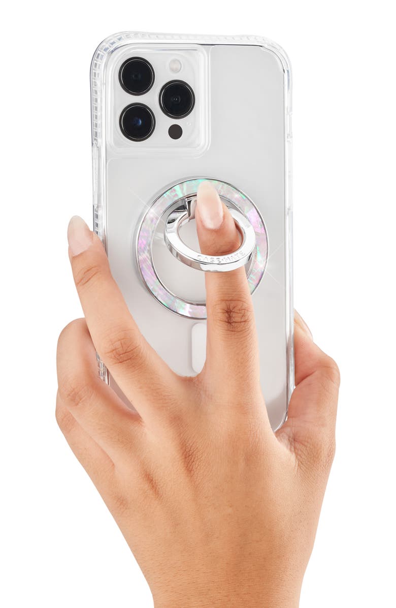 Case-Mate<sup>®</sup> Mother-of-Pearl Magnetic Ring Stand, Alternate, color, Mother Of Pearl