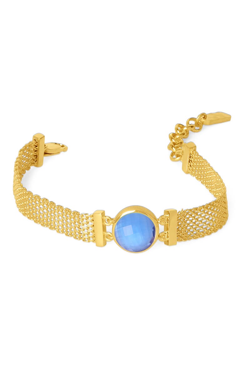 Galleria Chain Bracelet, Main, color, IRIDESCENT MIDNIGHT BLUE