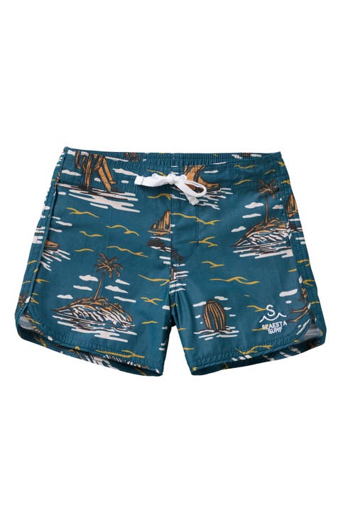 Kids' Surfing Cowboy Board Shorts (Big Kid)