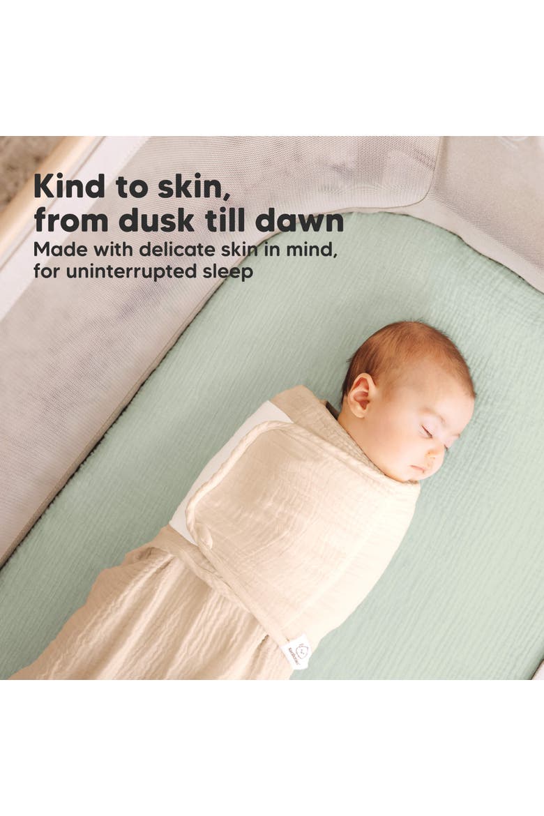 2-Pack Lyra Muslin Bassinet Sheets - Maxi Cosi, Alternate, color, Sage