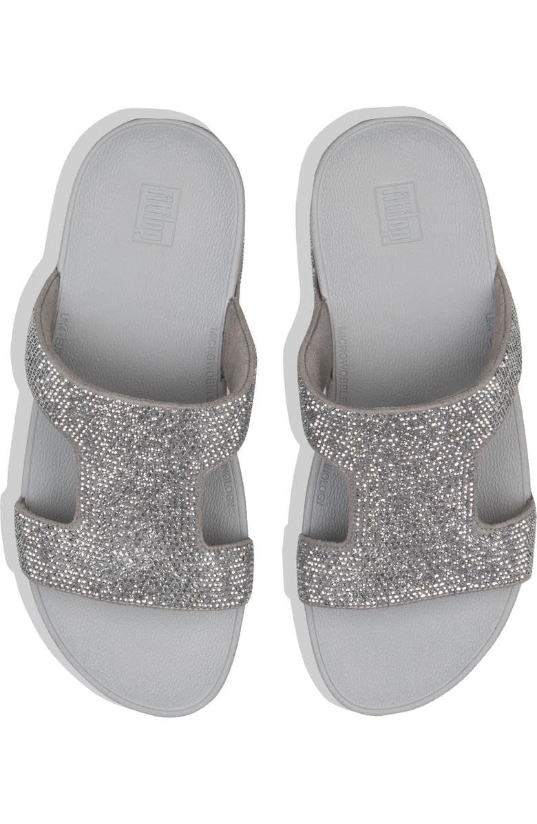 FitFlop Marli Slide Sandal, Alternate, color, Silver