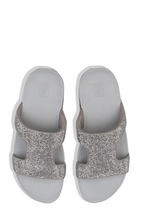 Fitflop Marli Slide Sandal In Silver