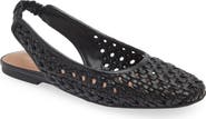 Nordstrom Arabella Woven Slingback Flat