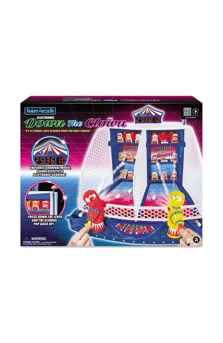 Ambassador Games Down The Clown Tabletop Game, Main, color, Multicolored