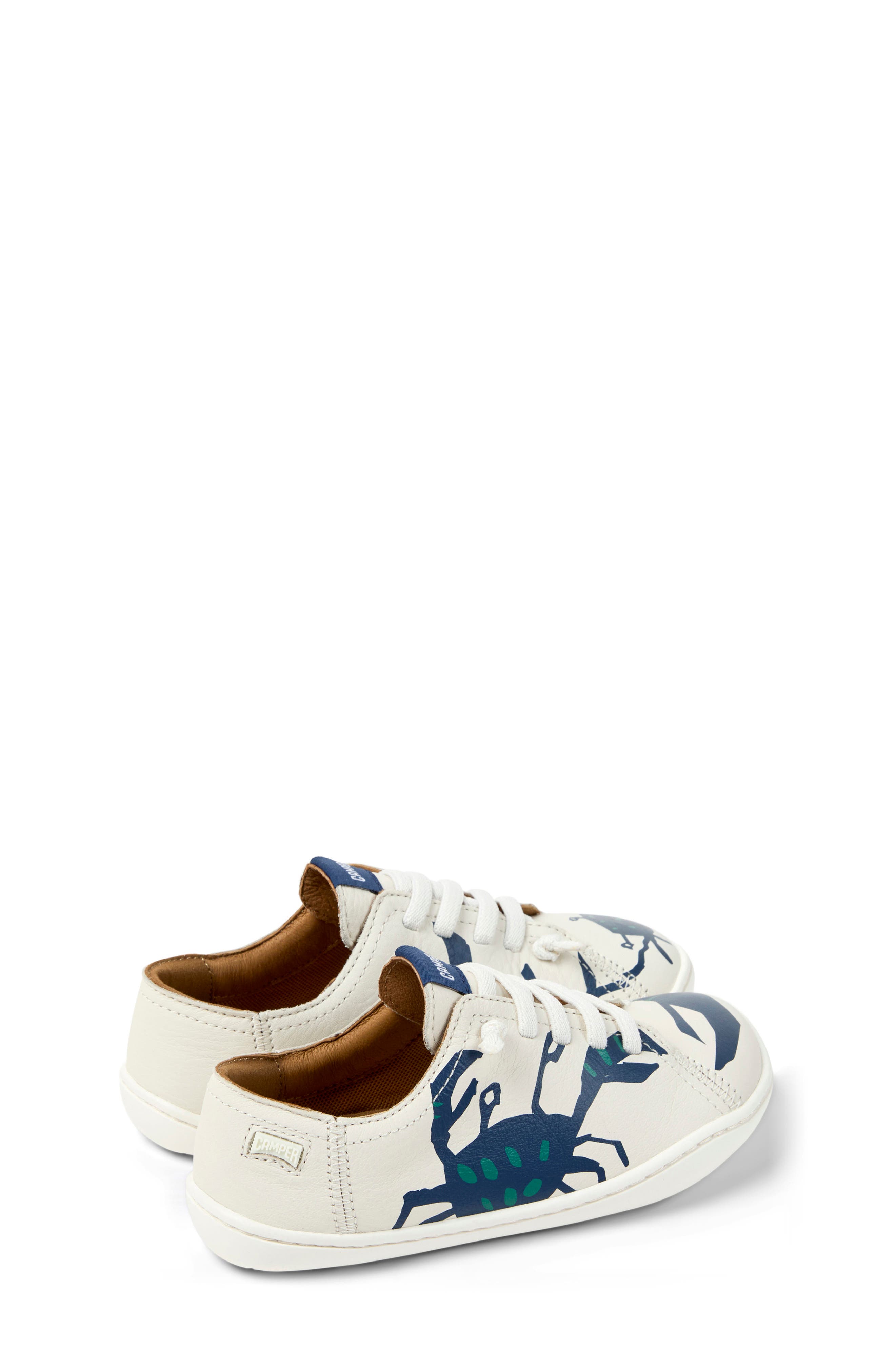 Camper Kids' Peu Cami Twins Sneaker, Alternate, color, White Natural