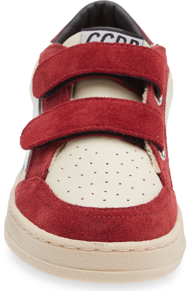 Golden Goose Kids' Ball Star Sneaker, Alternate, color, Dirty White/ White/ Red