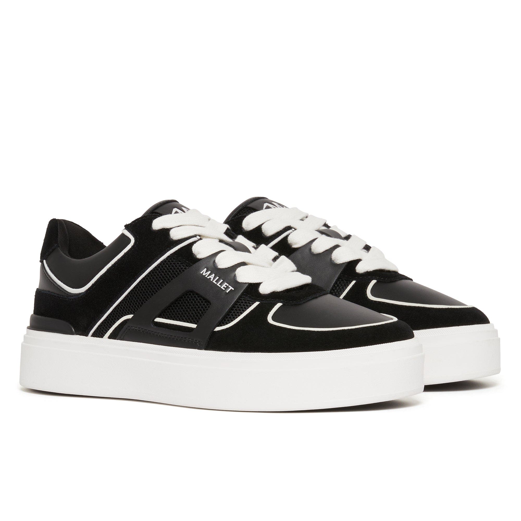 Fenchurch Skate-Style Sneakers, Alternate, color, Black, White