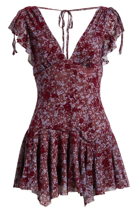 Naomi Mesh Minidress