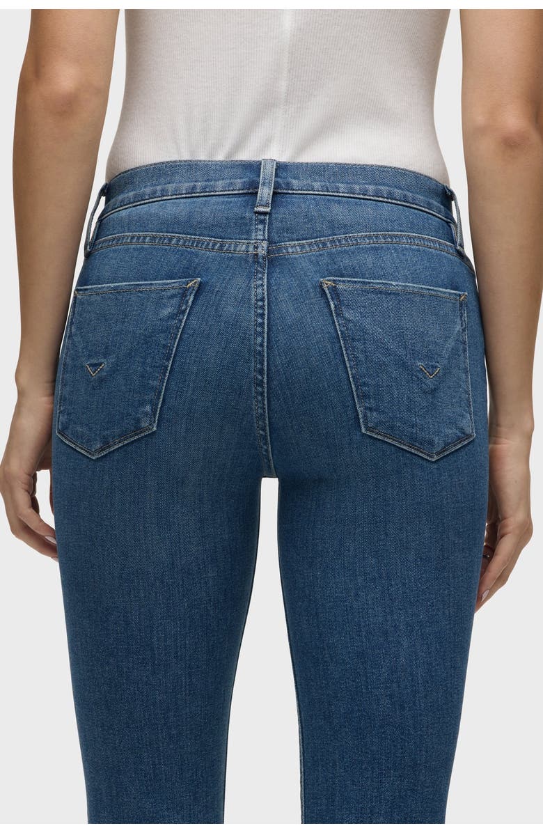 Hudson Jeans nico mid-rise super skinny ankle, Alternate, color, Penny