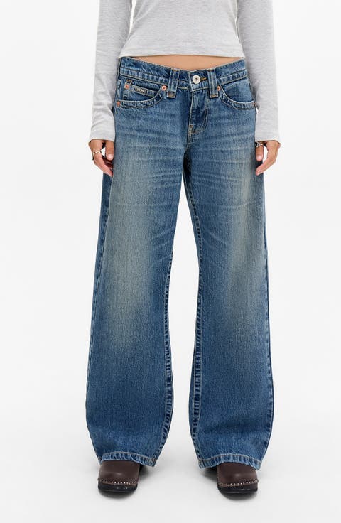 Kayla Aruba Wide Leg Jeans (Mid Vintage)