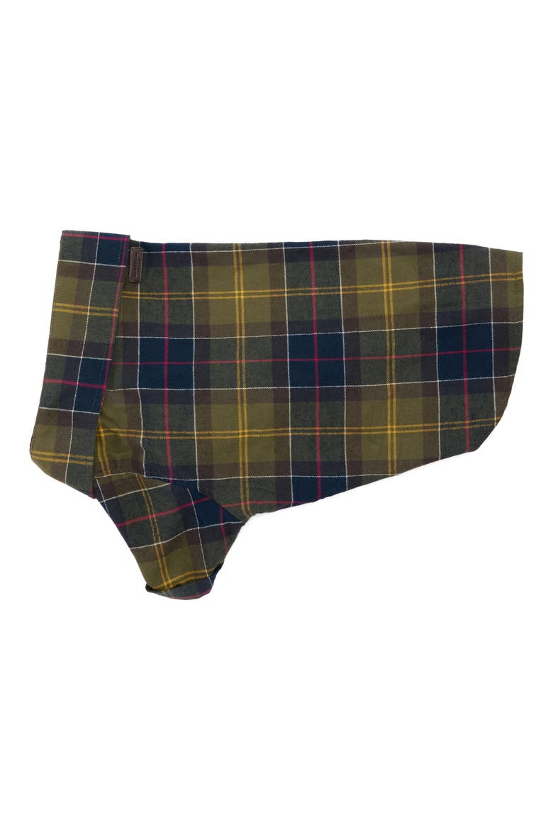 Tartan Fortrose Cotton Flannel Dog Shirt, Main, color, CLASSIC TARTAN
