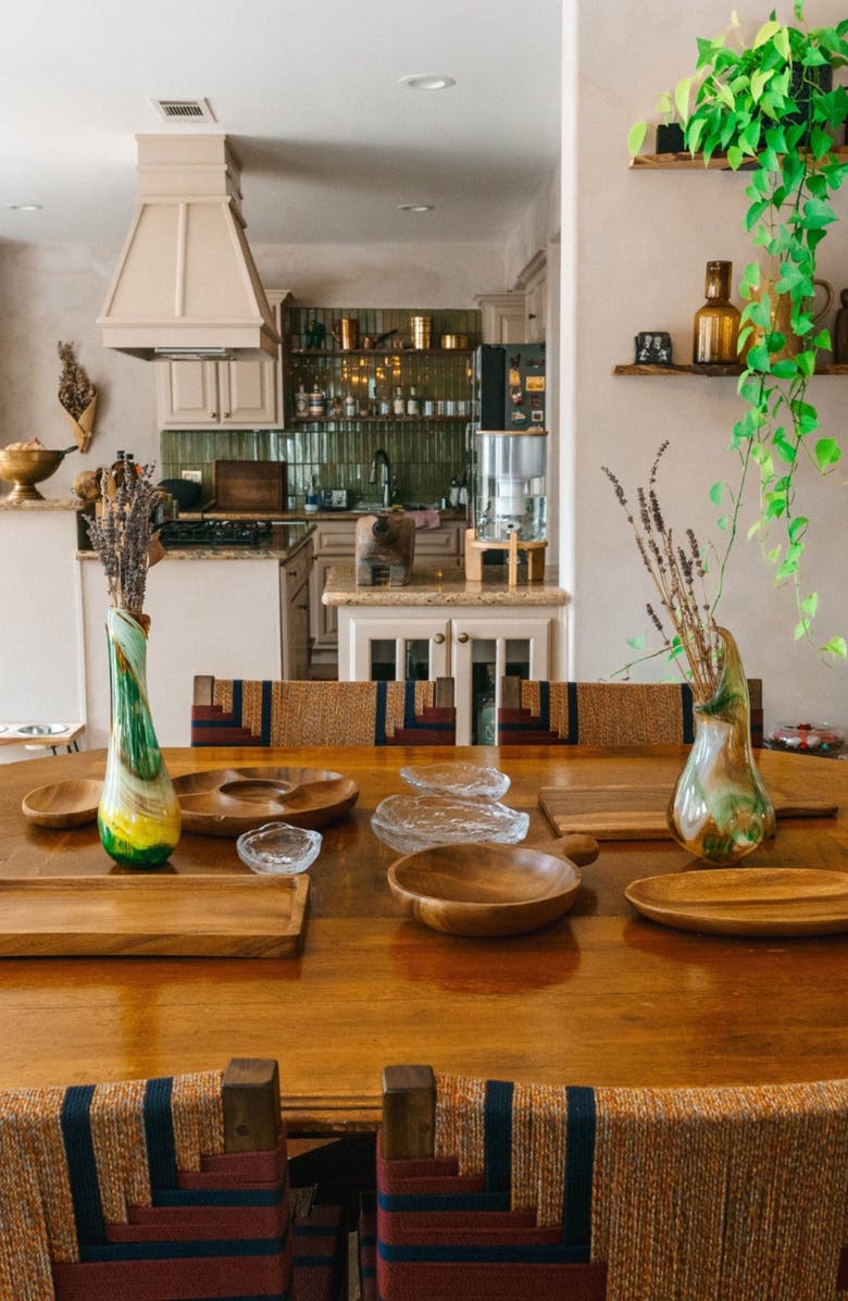 LIKHA Acacia 5-Compartment Serving Tray, Alternate, color, Natural