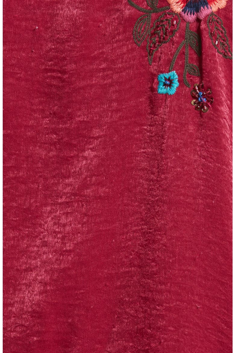 Ariel Kimono, Alternate, color, RASPBERRY