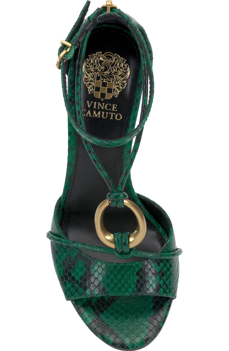 Vince Camuto Alinna Ankle Strap Sandal, Alternate, color, Emerald Green