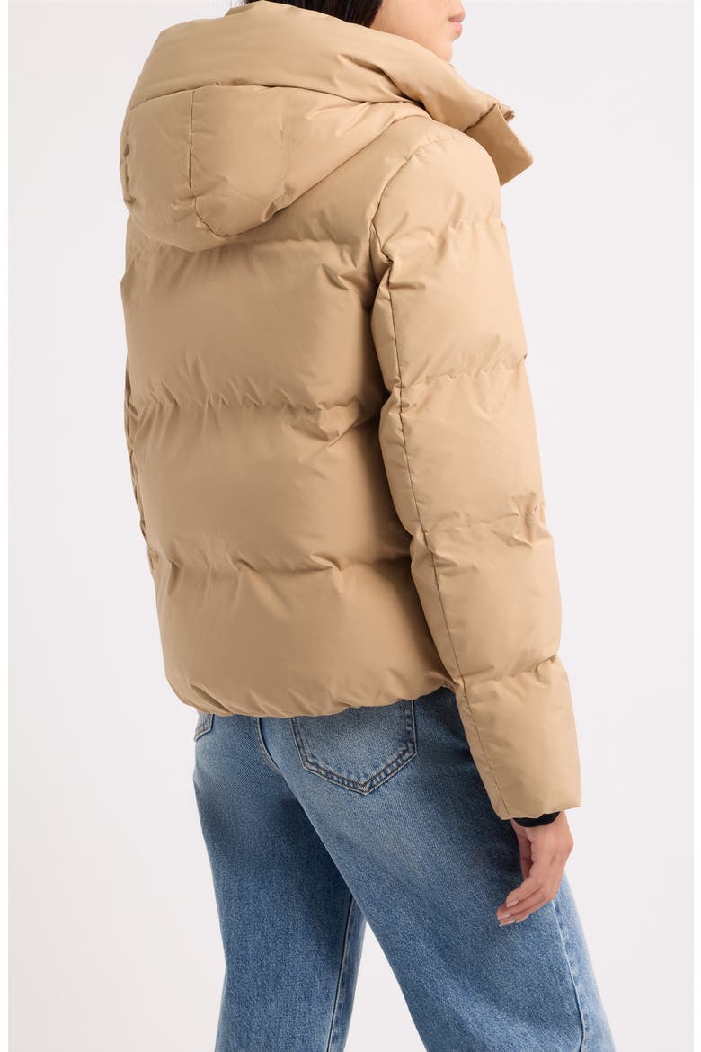 Alaska Water Resistant Puffer Jacket, Alternate, color, BISCUIT BEIGE