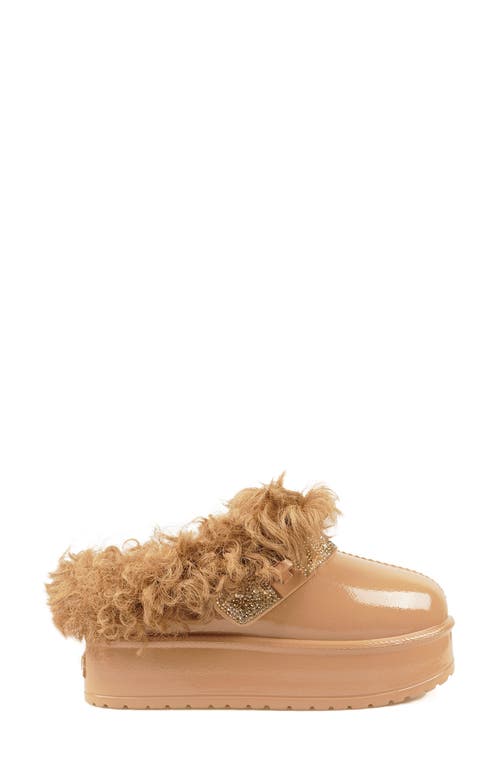 ARTISAN CRAFTED BY ZIGI ARTISAN CRAFTED BY ZIGI SHERIDAN FAUX FUR PLATFORM SLIPPER 