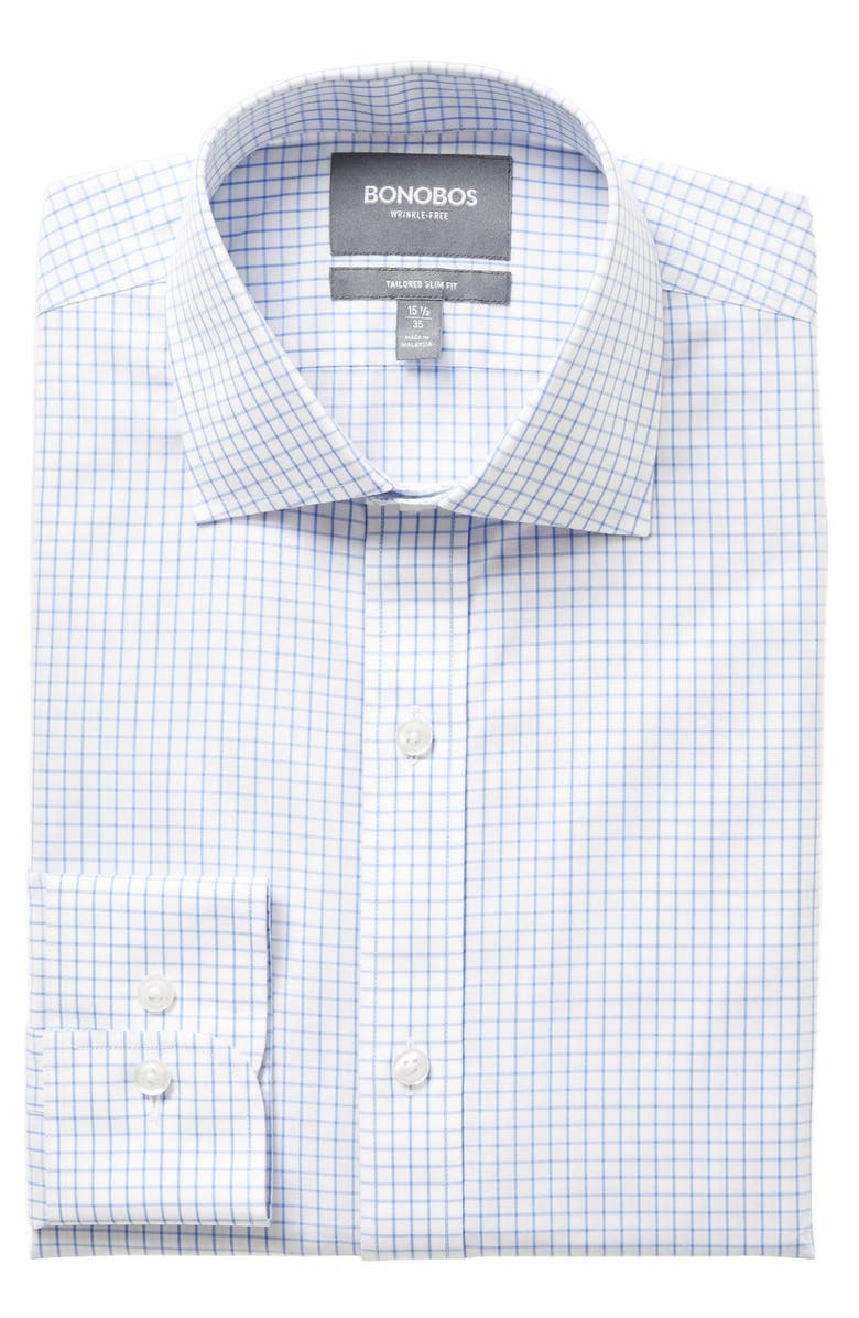 Bonobos 'Sampson' Slim Fit Wrinkle Free Check Dress Shirt, Main, color, 