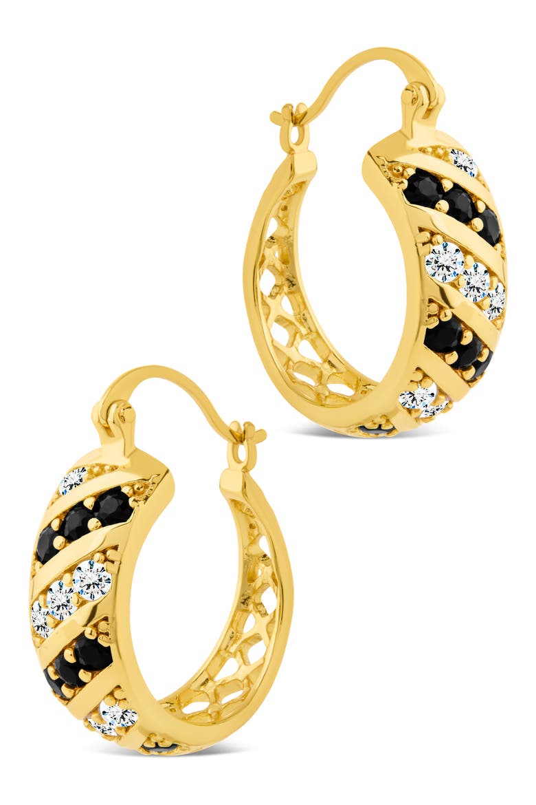 Spiral Hoop Earrings, Alternate, color, GOLD