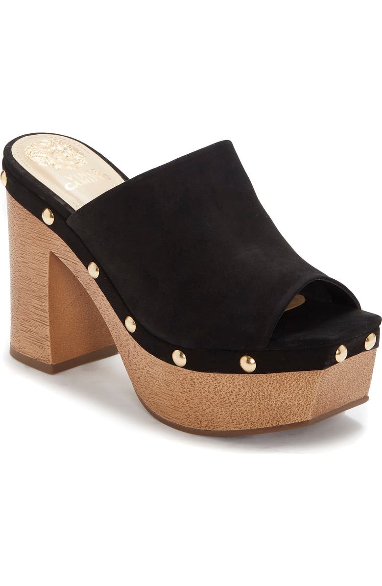 Vince Camuto Jeckima Peep Toe Mule, Main, color,