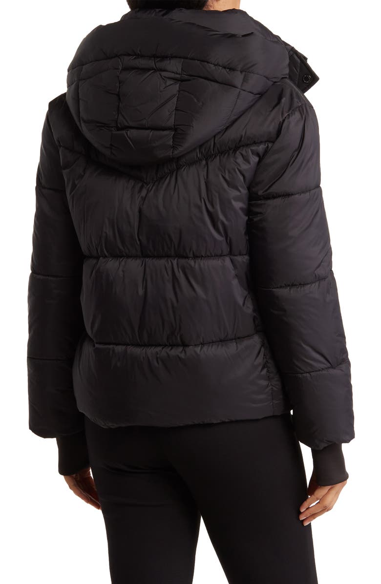 BCBGeneration Hooded Puffer Jacket, Alternate, color,
