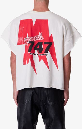 Grim Graphic Cutoff T-Shirt