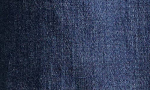 Jones New York Pork Chop Long Sleeve Stretch Denim Shirtdress In Dark Wash