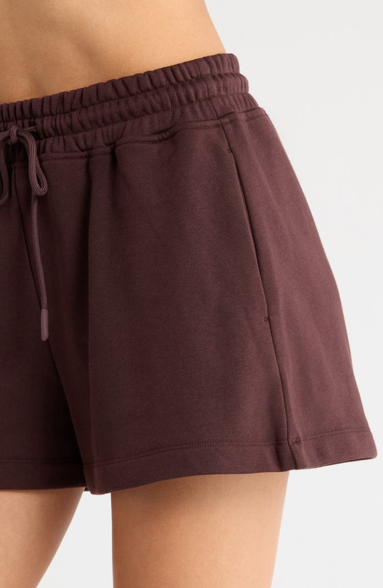 Sweaty Betty Revive Boxy Shorts Joggers, Alternate, color, Sable Brown