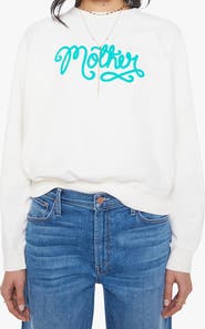MOTHER The Concert Cotton Graphic Sweatshirt