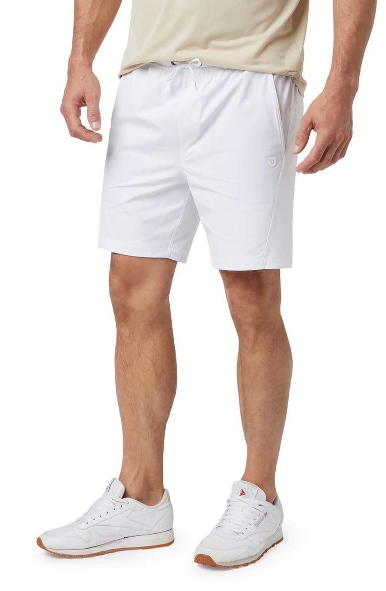 Vuori Crosscourt Shorts, Main, color, White