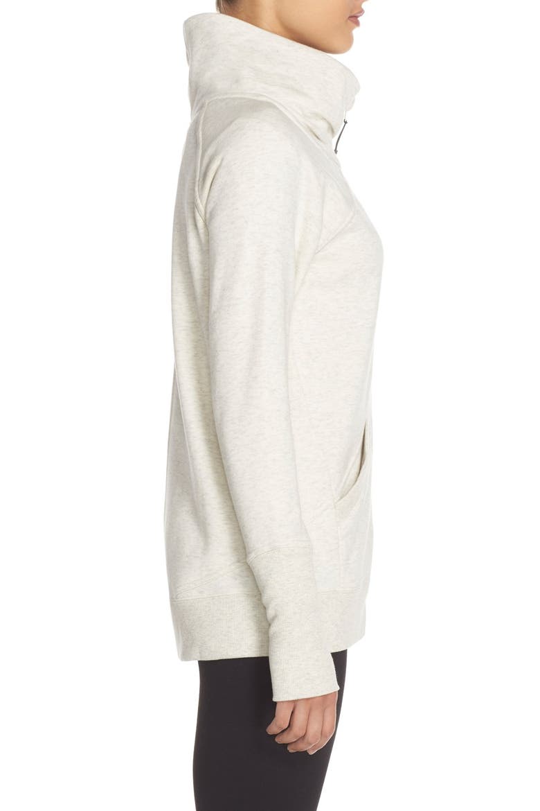 'Luminary' Zip Jacket, Alternate, color, GREY OATMEAL HEATHER