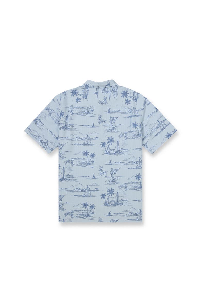 Sail Away WM SS Short Sleeve Shirt, Alternate, color, SKYWAY