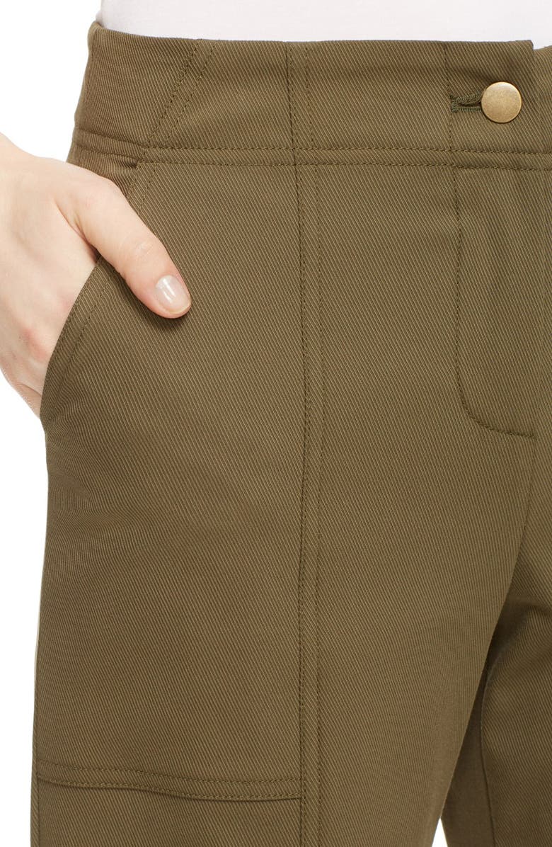 Veronica Beard 'Wanderlust' High Rise Twill Utility Pants, Alternate, color, 
